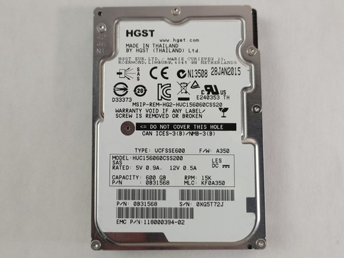 Hgst emc huc156060css200 - hgst,